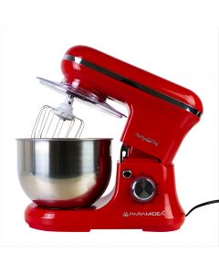 Impastatrice Capacit&agrave Ciotola 5 Lt 6 Velocit&agrave 1200 W Lt Rosso IP5025R