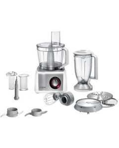 Robot da Cucina 3.9 Litri 1250 W Funzione Pulsante Inox e Bianco MC812S814