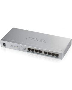 Switch di Rete 8 Porte Non Gestito Gigabit Ethernet PoE GS1008HP-EU0101F