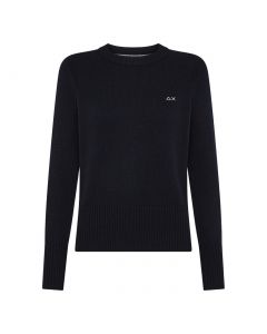 SUN68 SWEATER SOLID WARM L/S