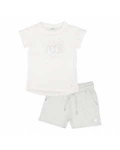 LEONE SET COMPLETO DA BAMBINA CON T-SHIRT E PANTAL