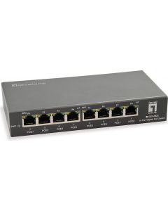 Levelone Switch di Rete Gigabit Ethernet (10/100/1000)  Poe Nero GEP-0823