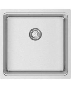 Lavello Cucina 1 Vasca Incasso 44 cm Acciaio - 18U8EES0673A0 Una 40