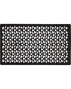 Tappeto zerbino esterno ingresso plastica 70x40 cm Stella S/147 Cf 5 Pz