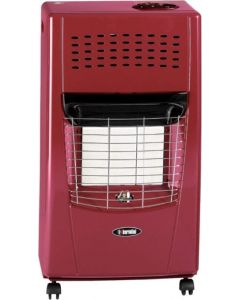 Stufa a Gas per Bombola GPL Infrarossi Portatile 4.2 kW Rosso IB206IT
