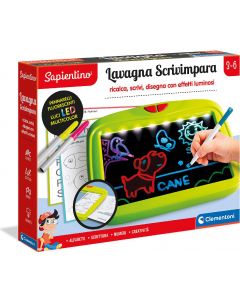 Sapientino Lavagna Scrivimpara Lavagna LED luminosa Educativo 3+