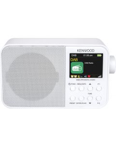 Radio Portatile Bluetooth Digitale DAB/DAB+/FM TFT Bianco - CR-M30DAB-W