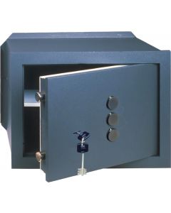 Cassaforte a muro con chiave Spessore 10 mm 360x250x490h mm 82210.71.0