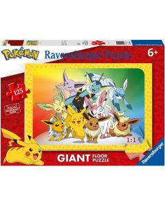 Pokemon Giant Puzzle 125 Pezzi per Bambini da 6+ Anni 5641