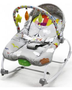 Zeppelin - Sdraietta Neonato Elettrica Max 9Kg Altalena Neonati Evolutiva