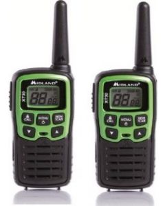 Ricetrasmittenti Walkie Talkie 16 Canali PTT Range 6 Km set 2 Pezzi XT30