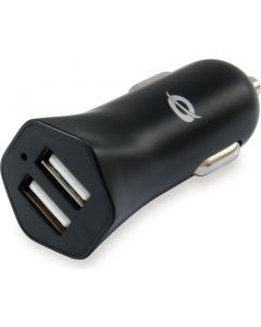 Caricabatterie USB Auto 2 Porte Nero 120547607 CARDEN03B