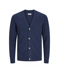 JACK JONES EMIL KNIT BUTTON CARDIGAN NOOS NAVY BLAZER