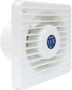 Aspiratore Aria Muro da Parete Aspirazione Assiale 15W Portata 85 mc/h T100