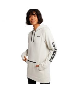 BURTON W OAK LONG HDD PULLOVER HOODIE