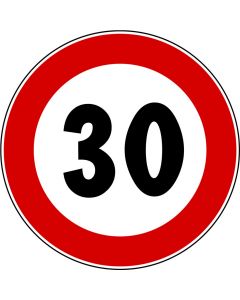 Segnale Limite Massimo Di Velocita Fig. 50 Km/H 30 3210041F50/30