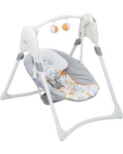 Slim Space - Sdraietta Neonato Elettrica Max 9 Kg Altalena Neonati Linus