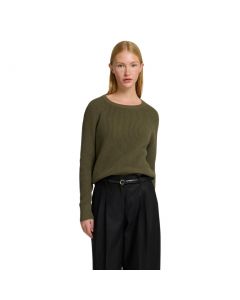 SELECTED SLFBIRLA LS KNIT SHORT O-NECK