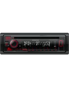 Autoradio Bluetooth 1 DIN Radio DAB Lettore CD USB 200 Watt KDC-BT450DAB