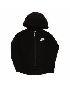 NIKE CLUB FLEECE HIGH LOW FULL ZIP HOODIE