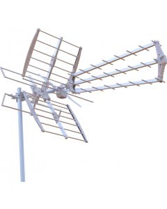 Antenna TV Terrestre VHF/UHF colore Bianco AN1001