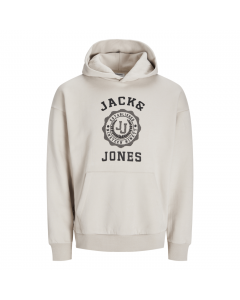 JACK JONES VICTO SWEAT HOOD MOONBEAM