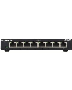 Switch 8 Porte Gigabit Ethernet Non gestito - GS308-300PES