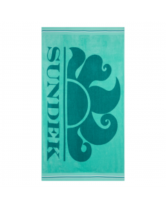 SUNDEK NEW CLASSIC TELO MARE JACQUARD CON LOGO