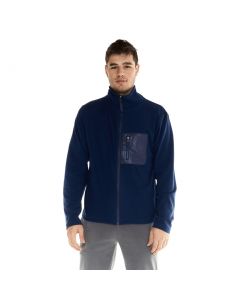 LEONE MAGLIA UOMO COLLO IN PIEDI FULL ZIP LIFESTYL