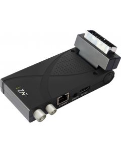 Decoder Digitale Terrestre HD DVB-T2 HEVC MPEG-4 Nero T375