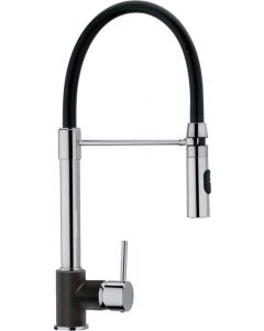 Rubinetto Cucina Doccetta Miscelatore Monocomando Lavello Cromo Showermid