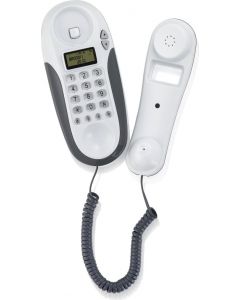 Telefono fisso con filo Muro Display Iorologio Grigio / Bianco Kenoby Cid