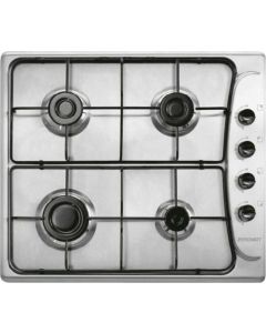 Piano Cottura 4 Fuochi a Gas 60 cm con Controlli Laterali Inox ZHW6LCX1