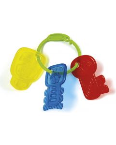 Massaggiagengive Neonato Teething Keys Bambini 3+ Blu Rosso Giallo