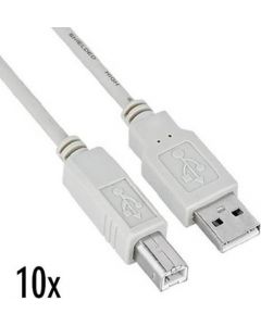 Cavo USB 1,8 m 2.0 USB A USB B Bianco NX090301135