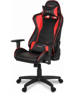 Sedia da Gaming in Similpelle Cm 53 x 50 x 137 Nero e Rosso MEZZO-V2-RED