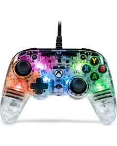 Gamepad XBXPROCOMPACTRGB COMPACT PRO Xbox Rgb Wired Trasparente