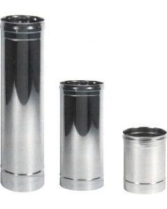 Tubo per Canna Fumaria in Acciaio Inox 15x100 - PSED01