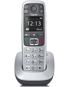 Telefono Cordless DECT GAP Vivavoce Tasti grandi Grigio - E560