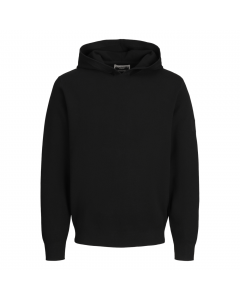 JACK JONES AERO KNIT HOOD SN BLACK