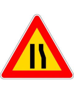 Cartello Stradale Strettoia Asimmetrica Dx D&B - 3030811386