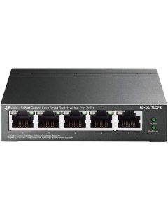 Switch 5P Gigabit 4P Poe+ 1P No Poe TL-SG105PE