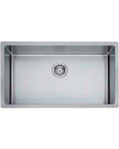 Lavello Cucina 1 Vasca Acciaio Inox Incasso 74 cm LNR74FSFR Serie Radius