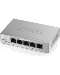 Switch di Rete 5 Porte Gestito Gigabit Ethernet Argento GS1200-5-EU0101F