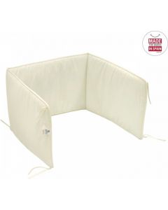 Paracolpi Lettino neonato in Cotone Beige