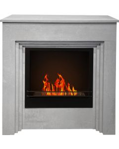 Camino a Bioetanolo da Terra Bellini in Legno 96x35xh96 cm DF95598