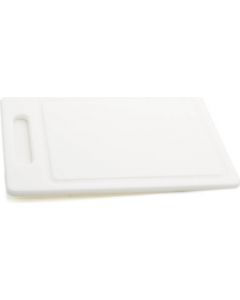 Tagliere 35 x 25 x 1 cm Scanalato con Maniglia Bianco TG35251