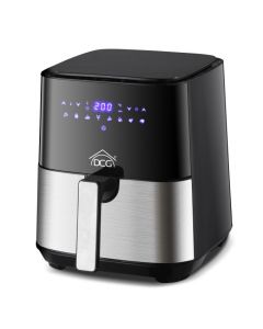 Friggitrice ad Aria 5 Litri Potenza 1450W con Timer Nero/Argento FR3605D