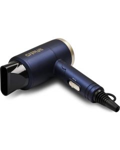 Phon da Viaggio Asciugacapelli 1200 W 2 Velocit&agrave Blu/Oro G30039