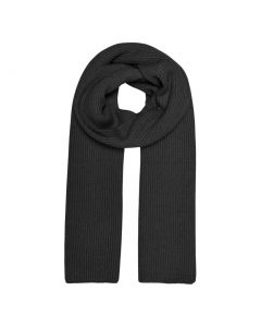 ONLY THRINA KNIT LUREX SCARF CC BLACK/SILVER LUREX